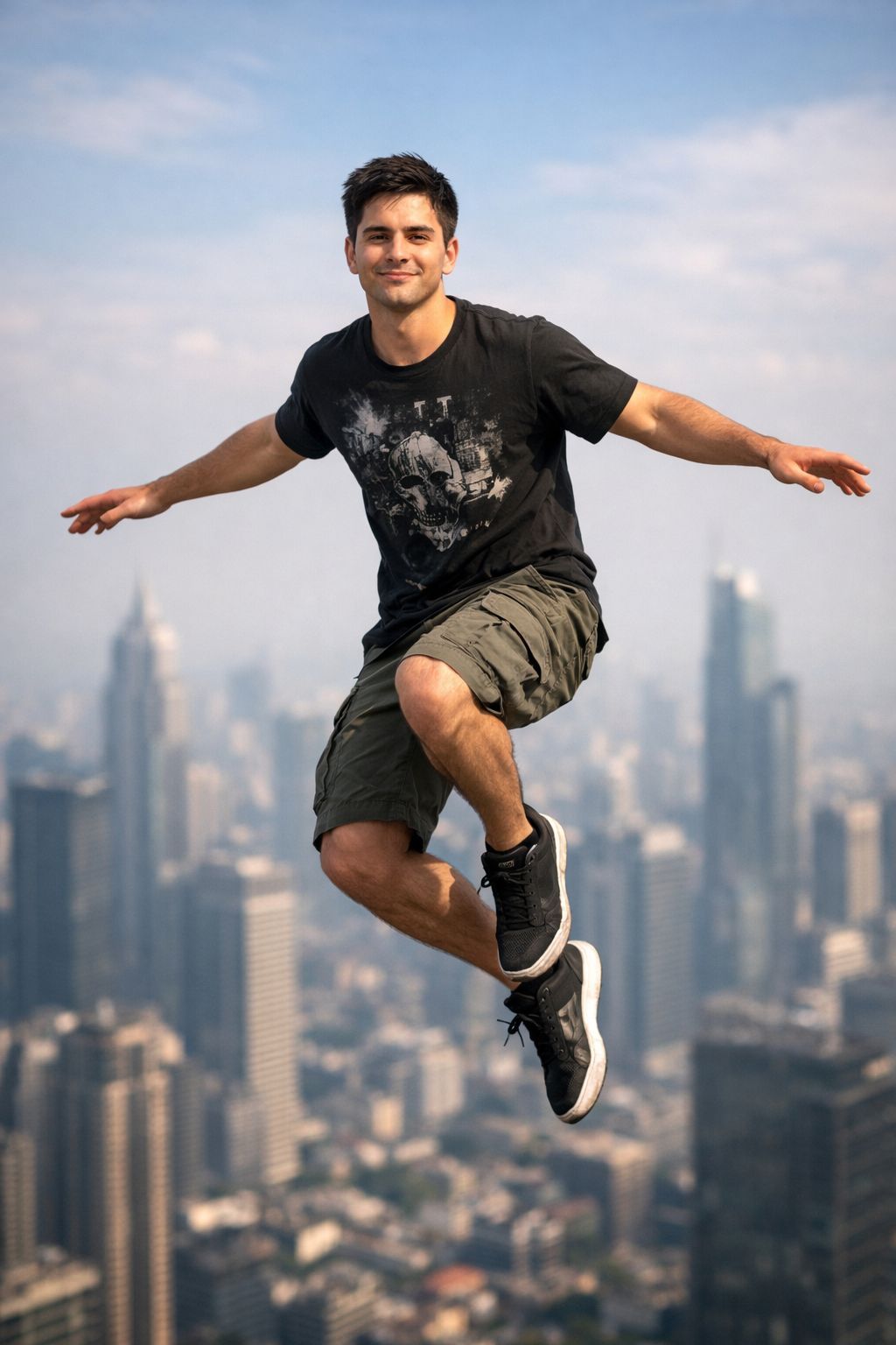 Urban Levitation Above the Skyline