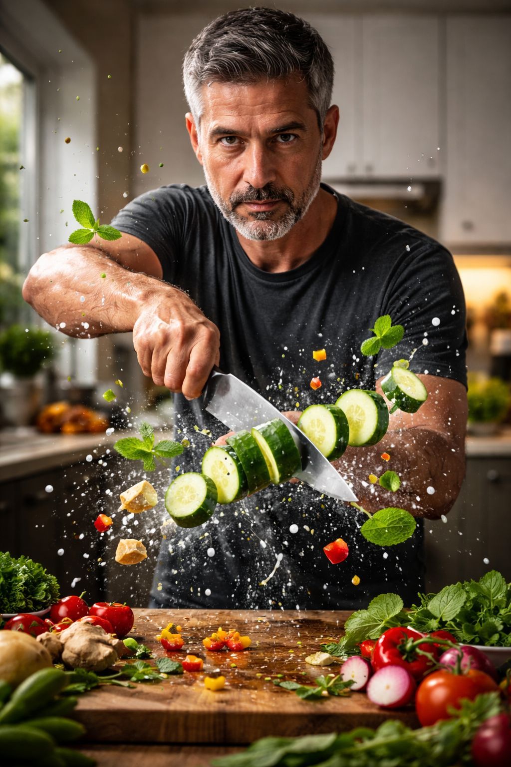 Culinary Explosion in Motion