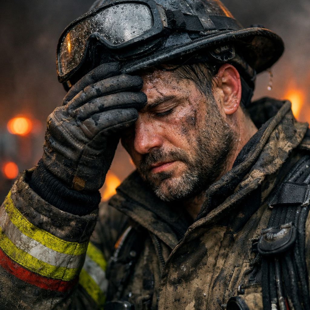 The Firefighter's Heavy Silence