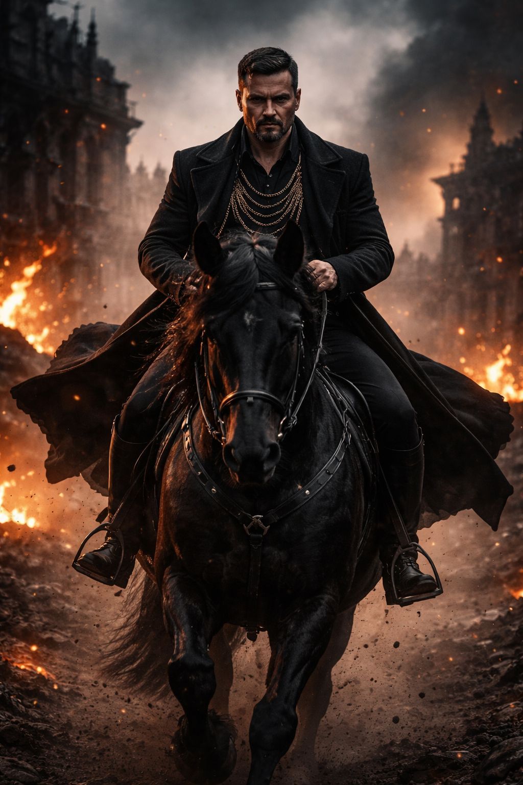 The Dark Warlord of the Burning City