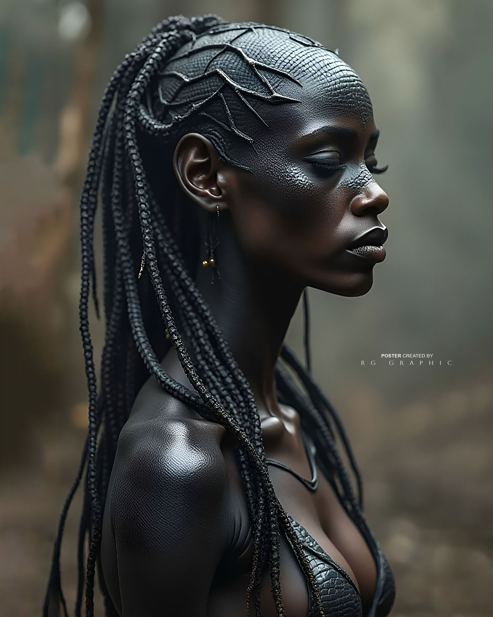 Serpent Queen of the Silent Forest