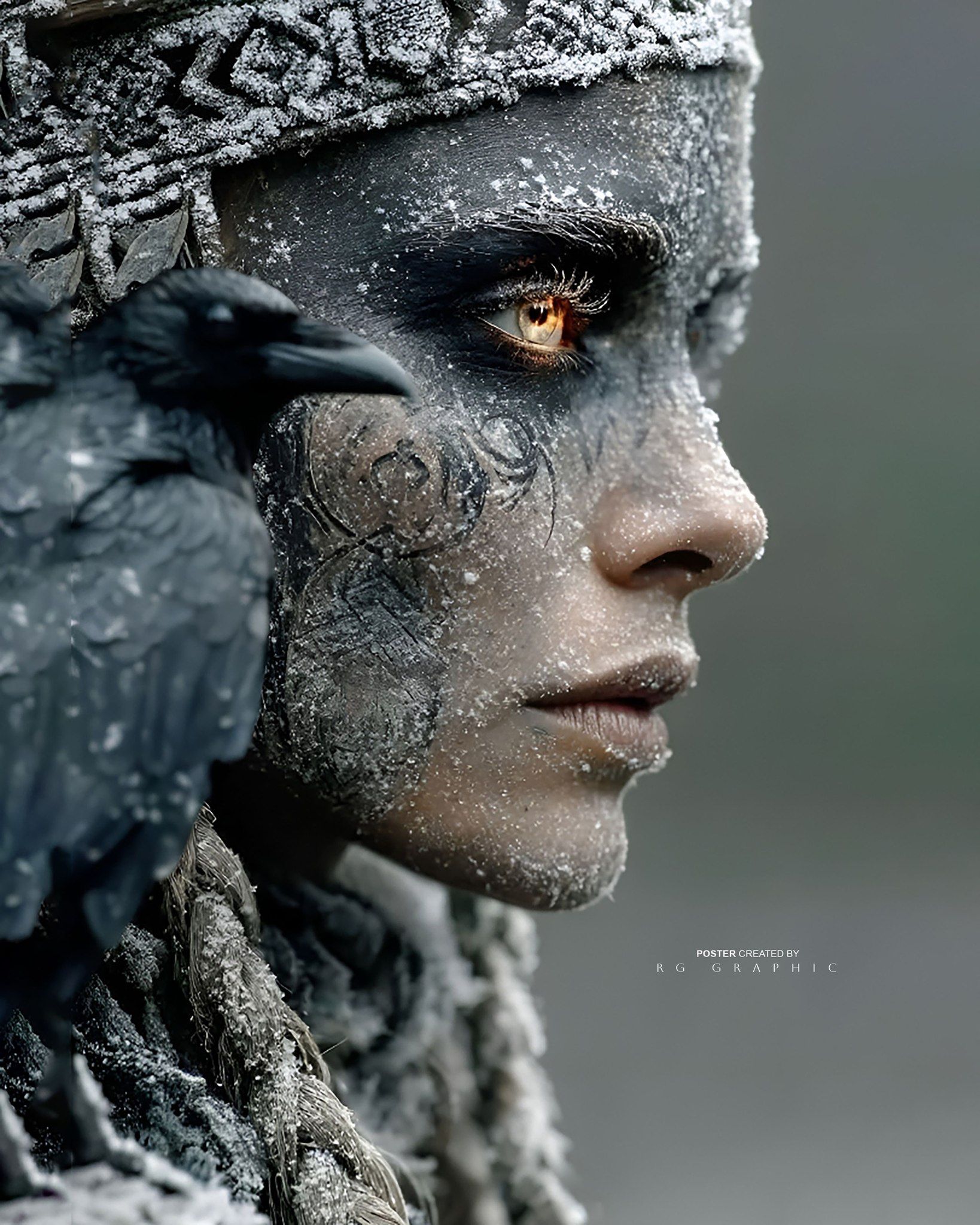 Frost Queen of the Amber Eye