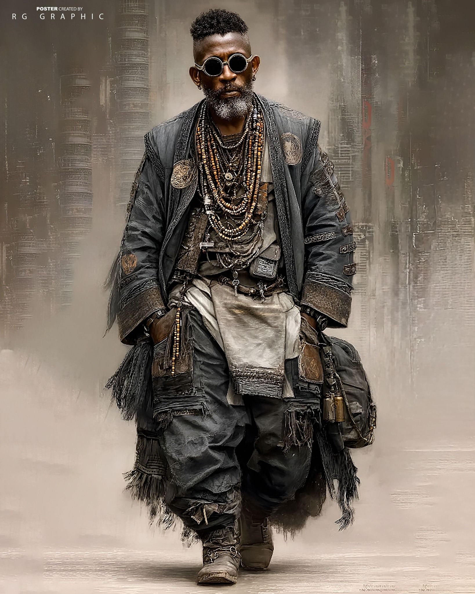 The Afro-Futuristic Nomad of the Dystopian City