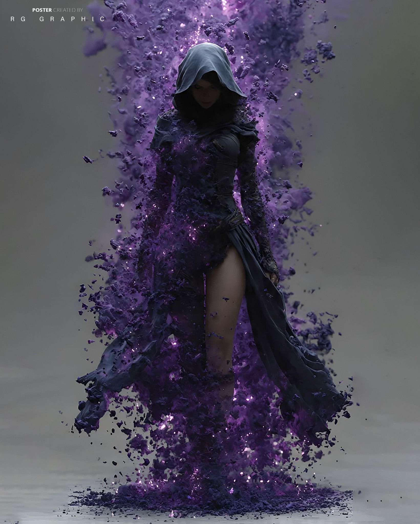 Sorceress of the Ethereal Purple Shimmer