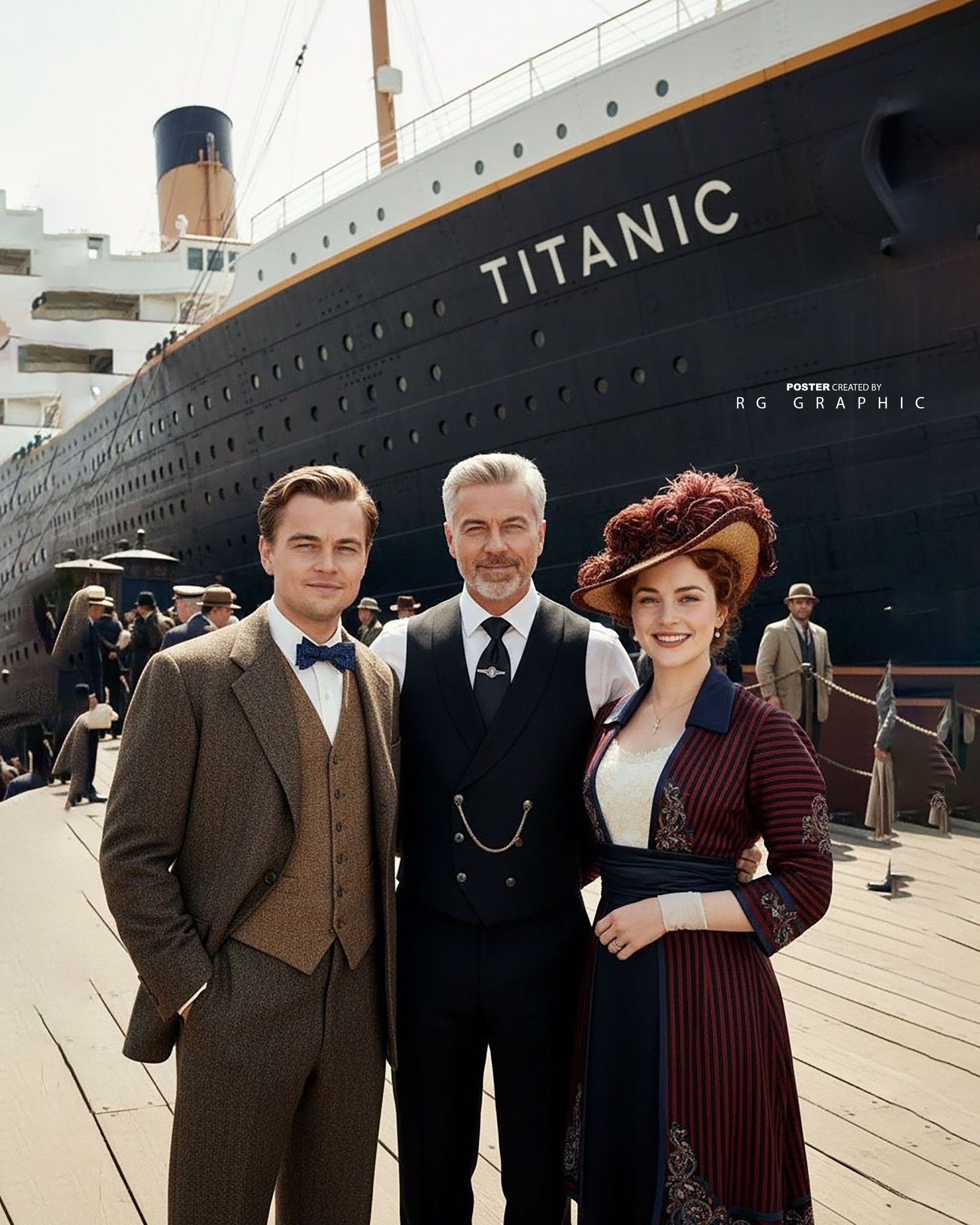 Voyage of Fate on the Titanic Pier