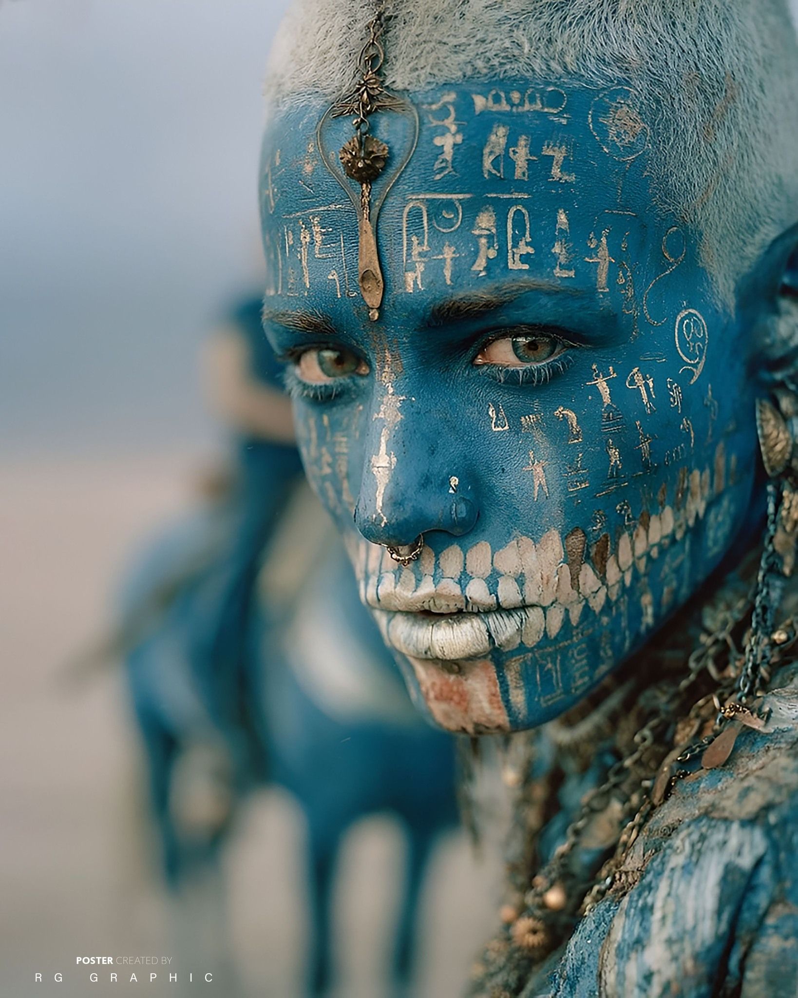 Sacred Azure Warrior Priestess