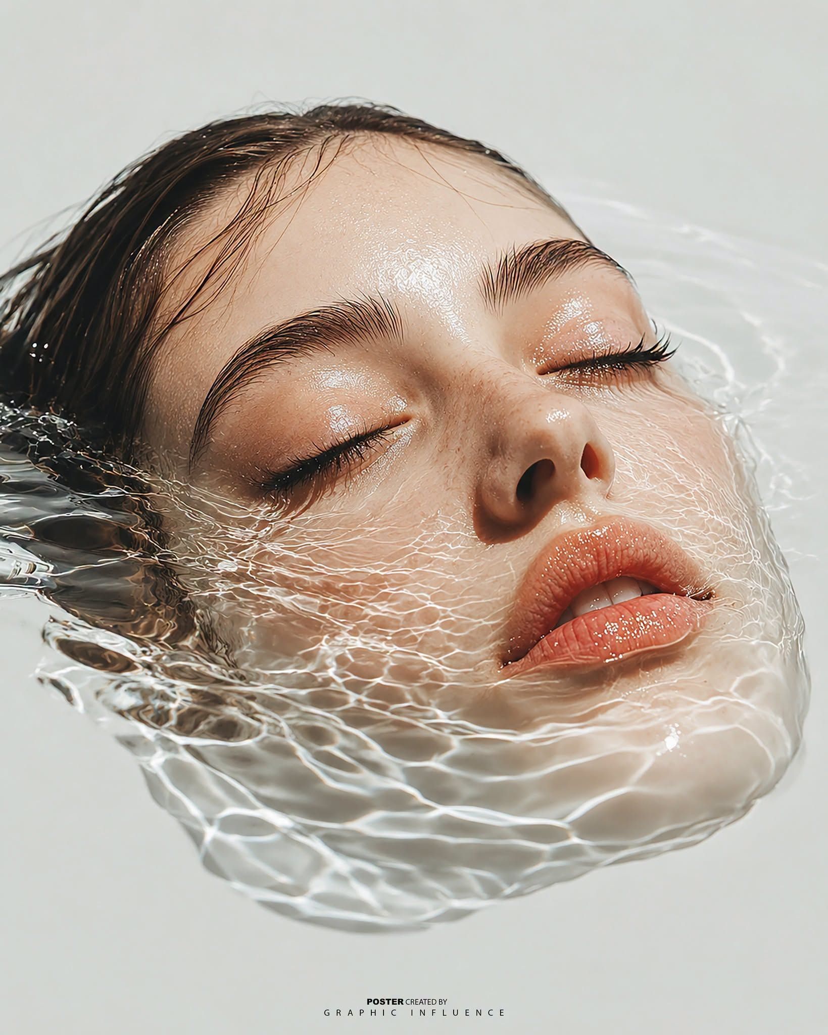 Serene Liquid Beauty Sculpture