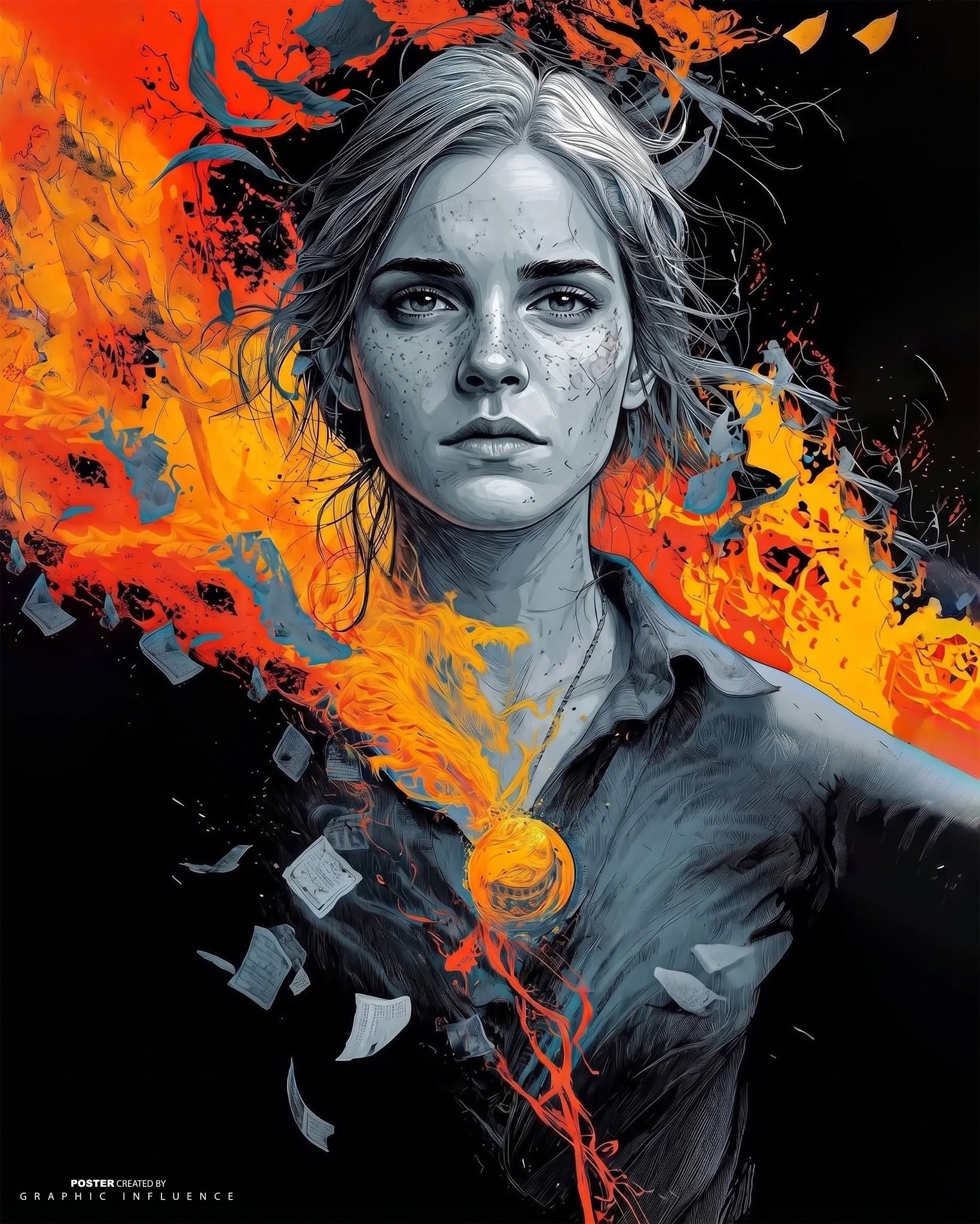 Vortex of Embers and Ink