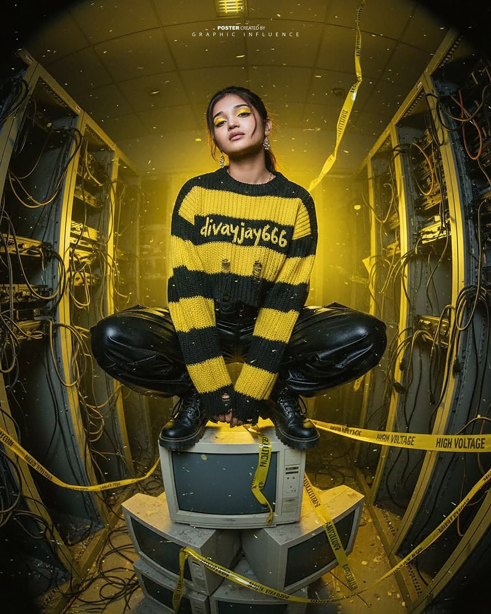 High Voltage Cyberpunk Queen