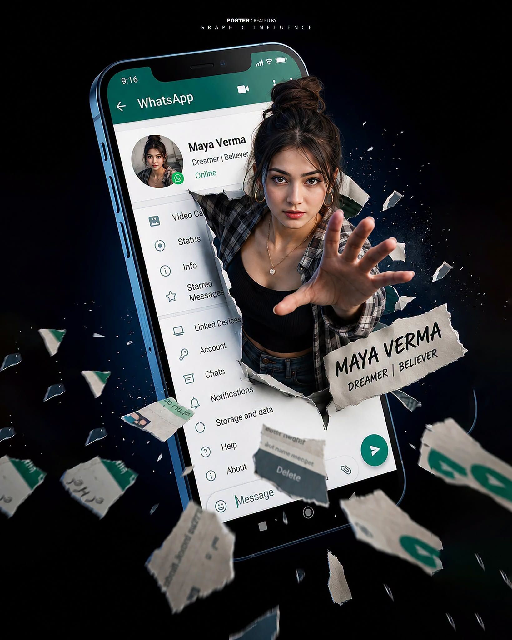 The Digital Breakout WhatsApp Poster