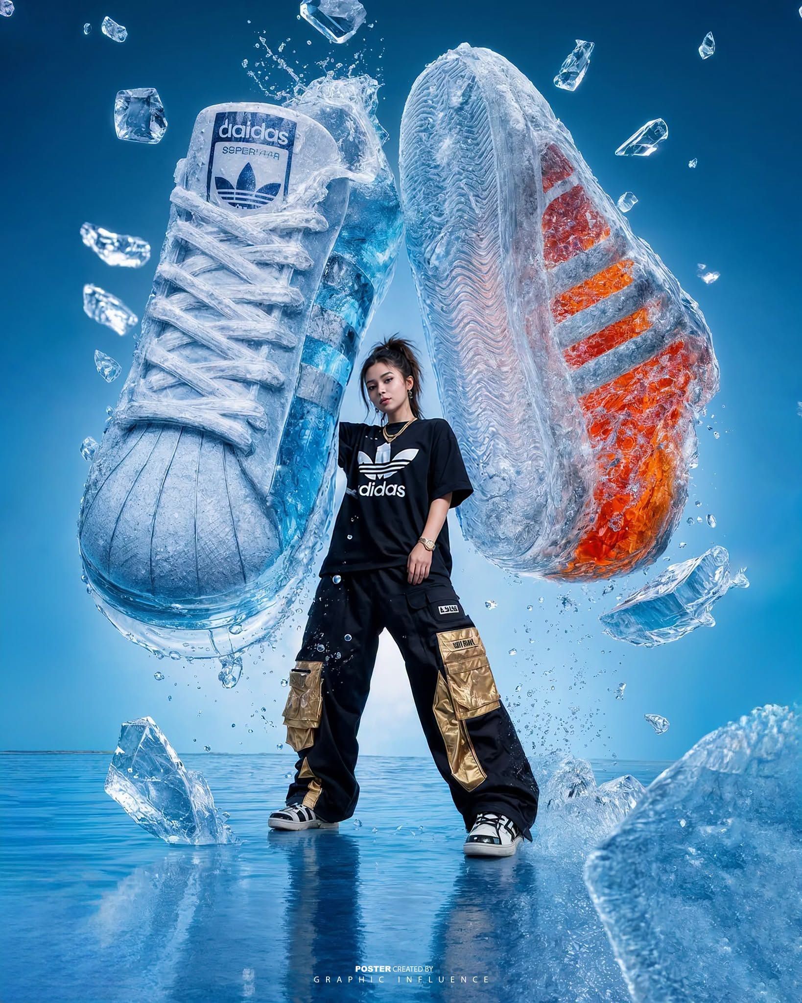 Frozen Giants Luxury Sportswear Campaign