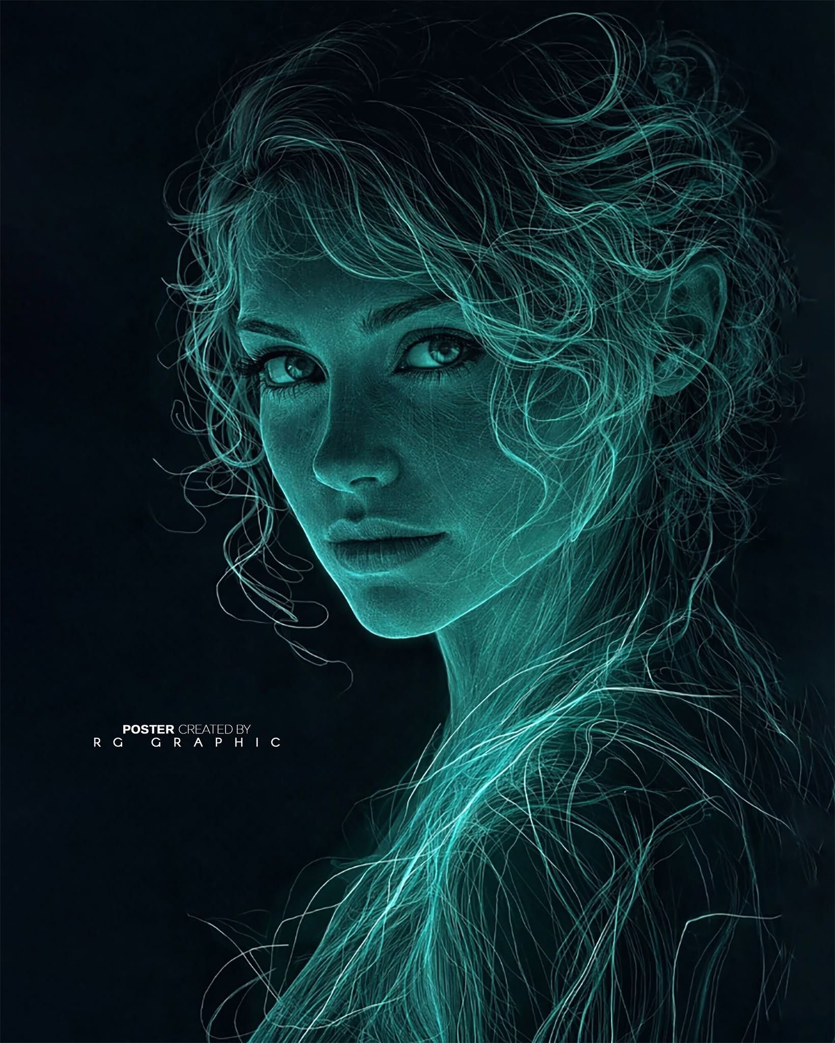 Neon Soul in Teal Energy