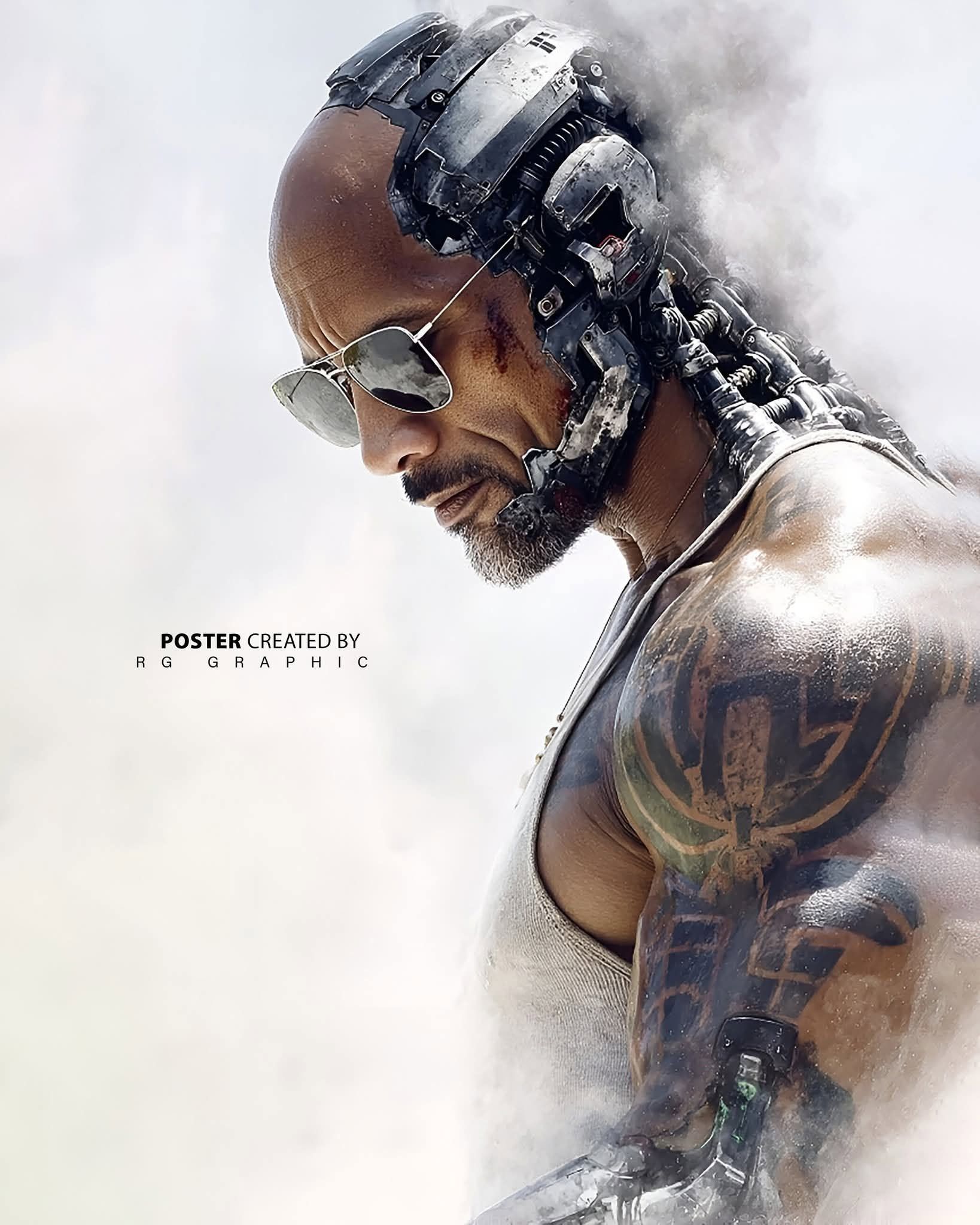 Cybernetic Chrome Warrior