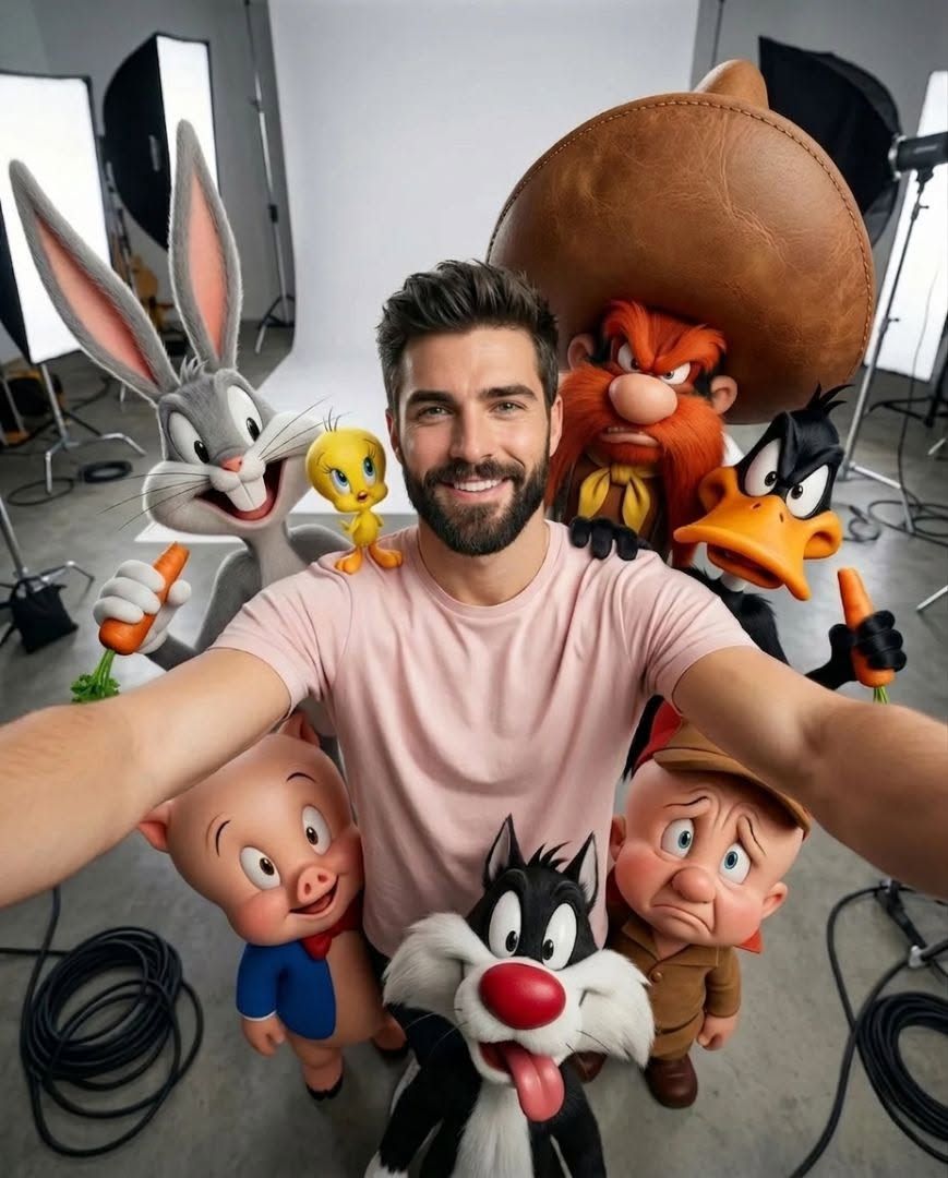 Looney Tunes Studio Selfie