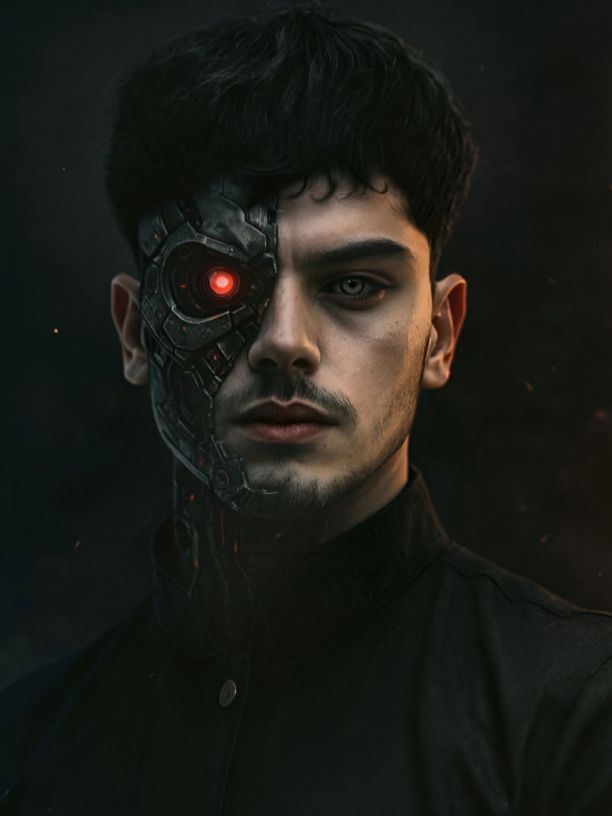 Cybernetic Hybrid's Piercing Gaze