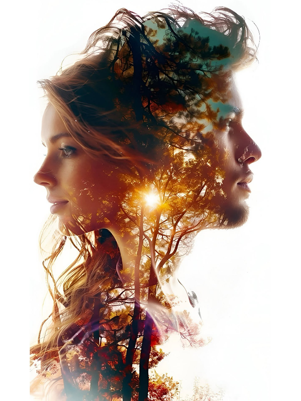 Forest Echoes: Cinematic Dual Reflections