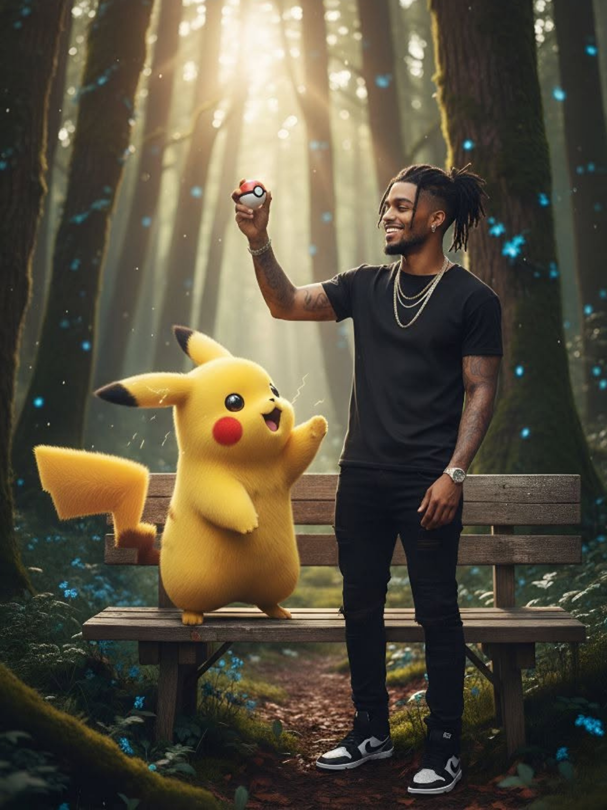 Loving Man, Massive Pokemon Portrait