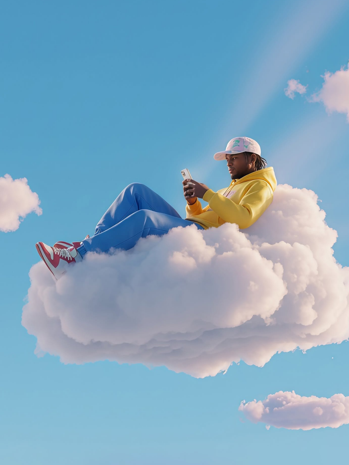 Cloud Chillin': Modern Digital Dream