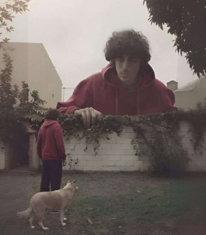 Red Hoodie, Giant Self's Gaze