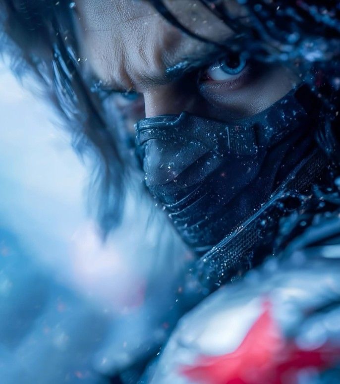 Blue-Eyed Cyber-Warrior: Frost & Fire