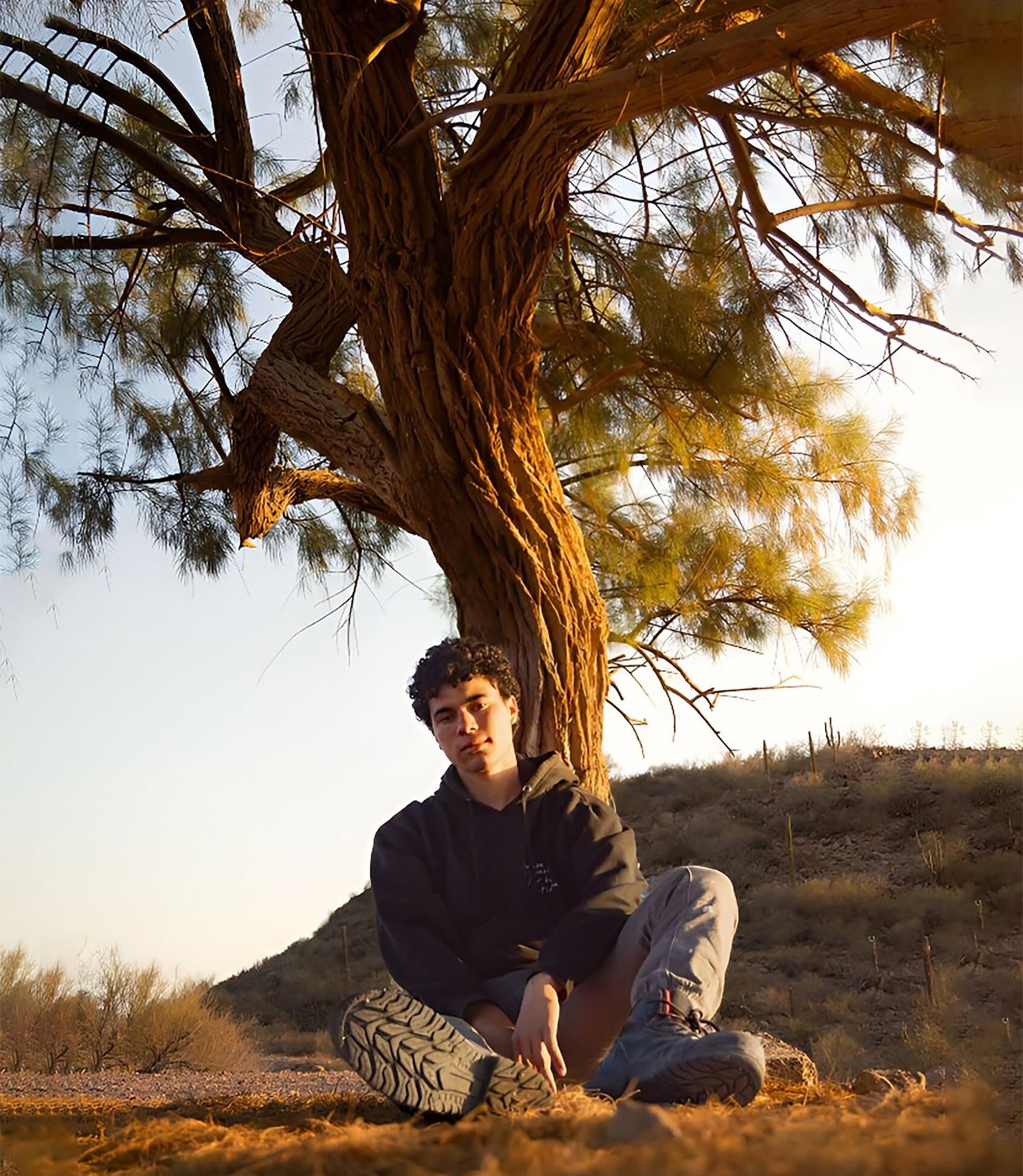 Cinematic Golden Hour Desert Portrait