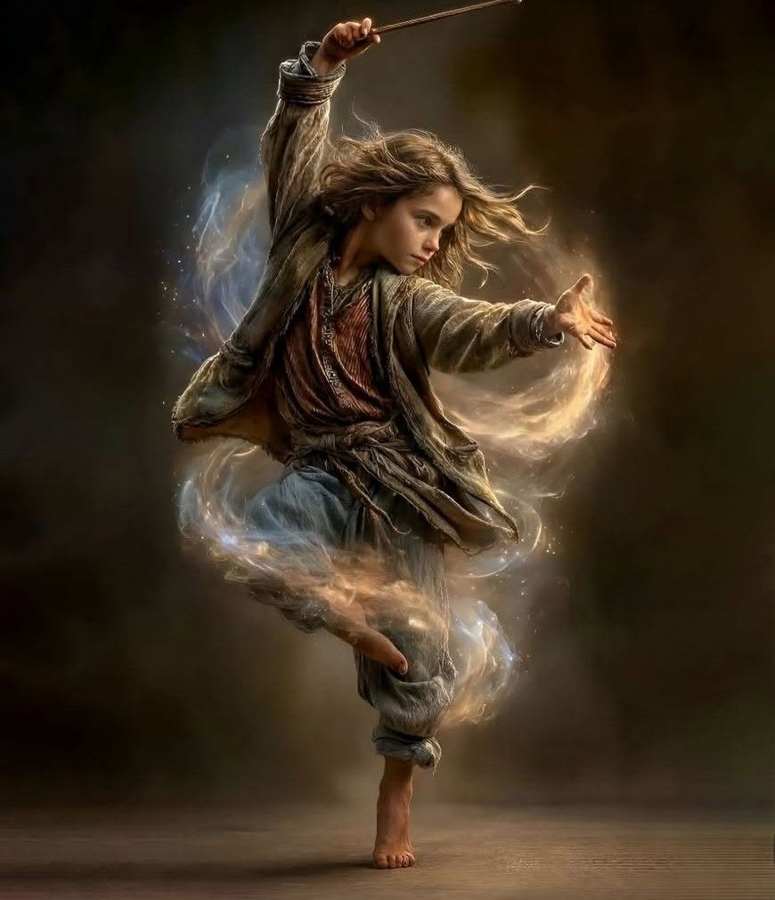 Graceful Mage's Ethereal Magic Dance