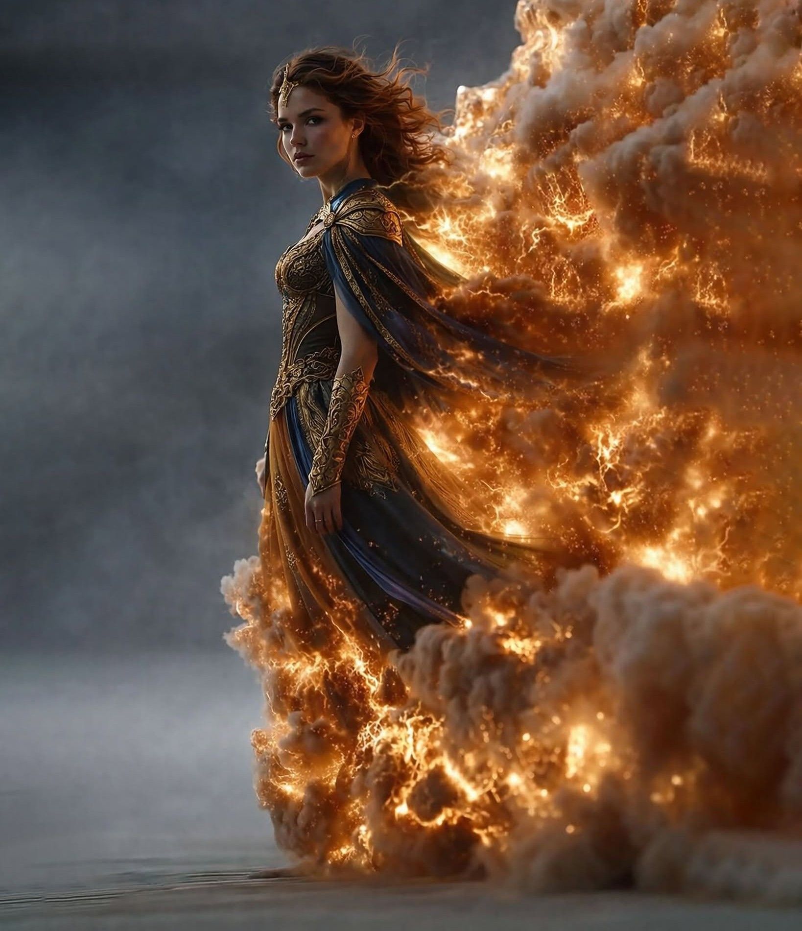 Blazing Warrior Queen Rises