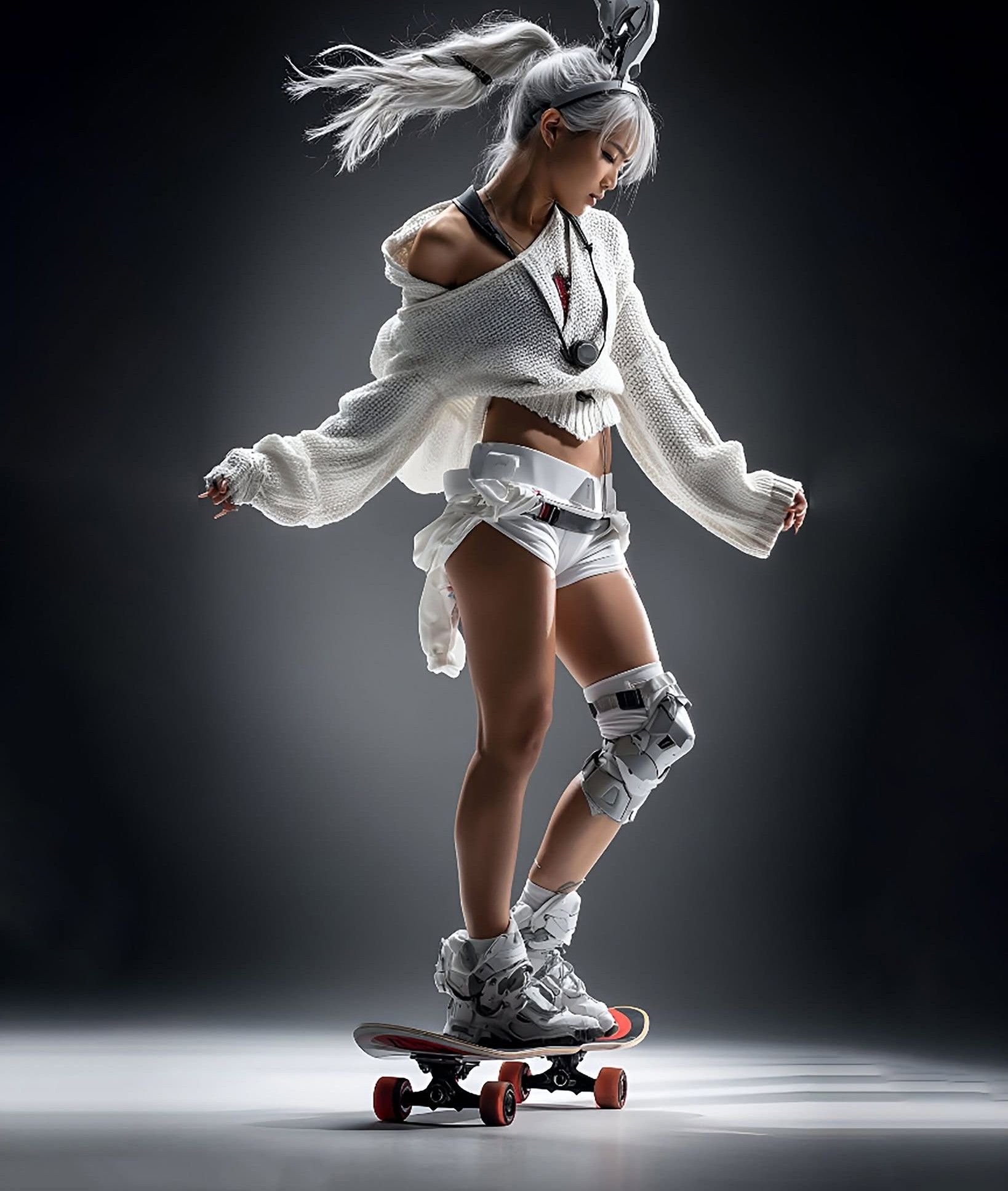 Sci-Fi Skater Fashion Editorial