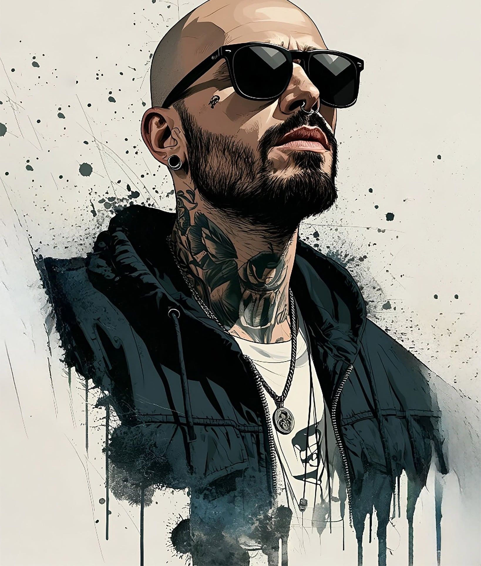 Confident Streetwear Urban Grunge Poster