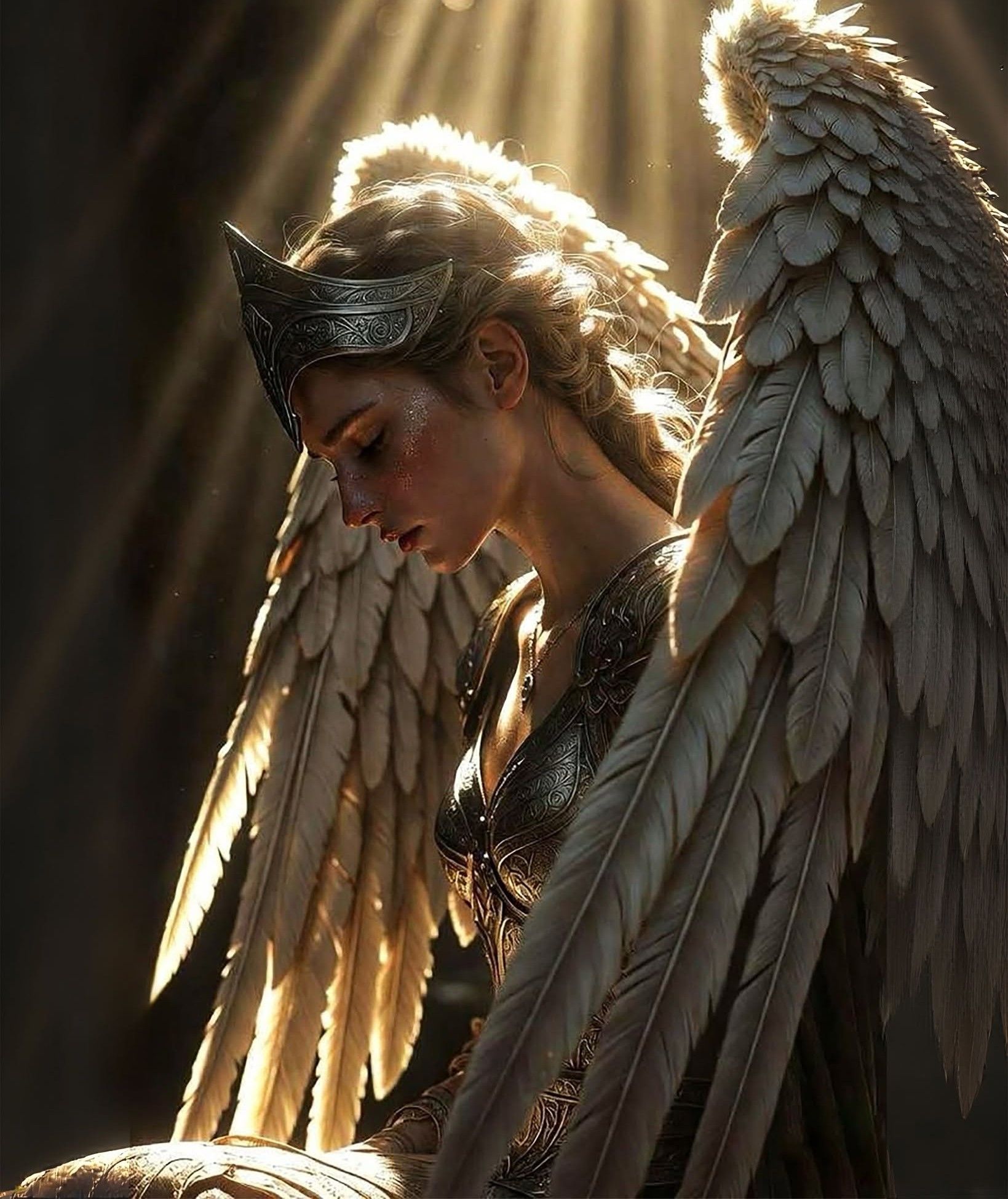 Warrior Angel's Golden Tears