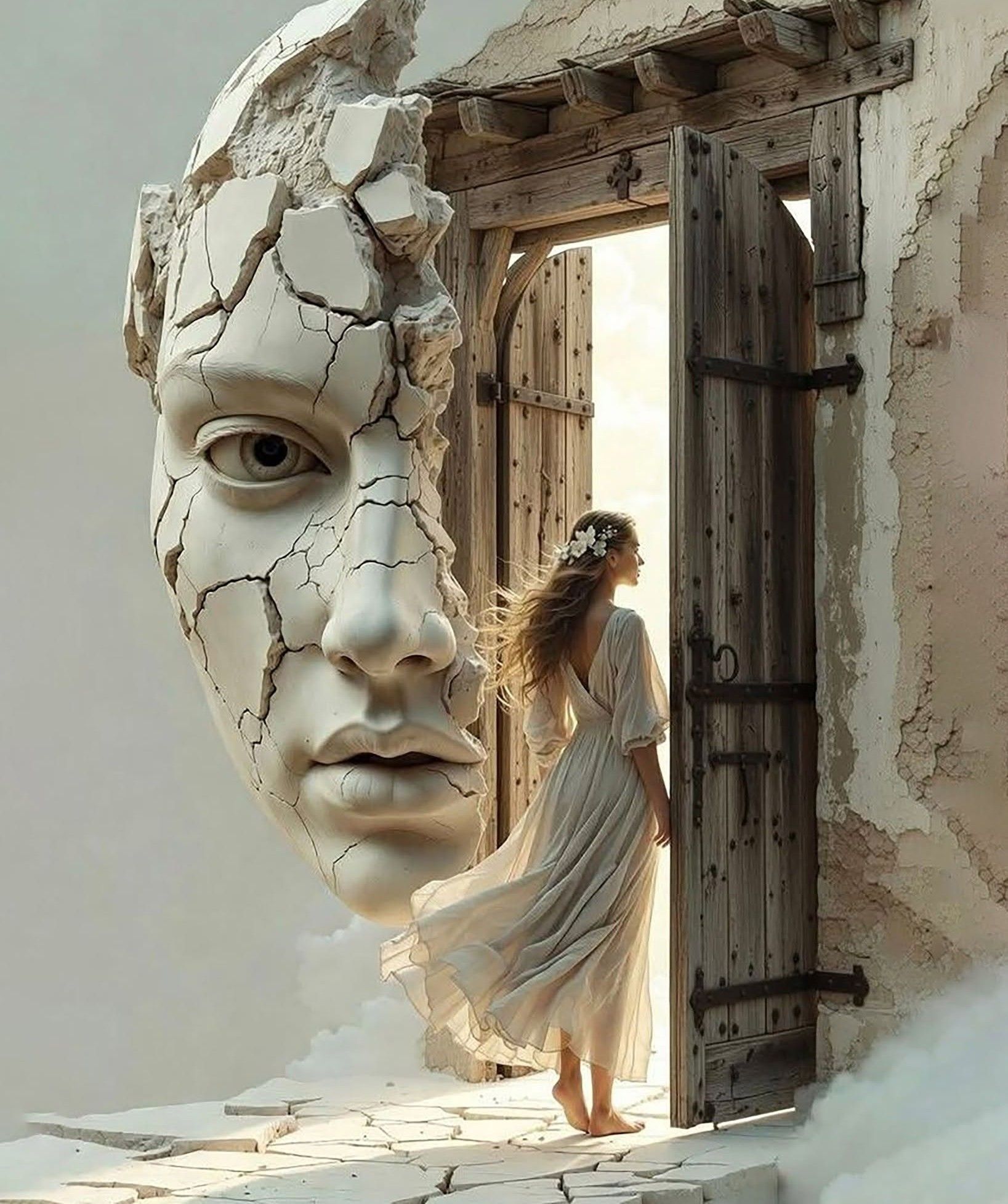 Cracked Face, Heavenly Door