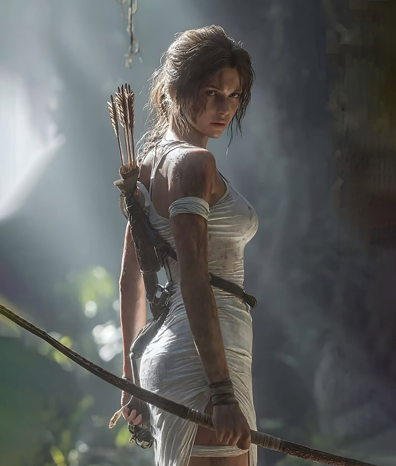 Cinematic Jungle Warrior: Ancient Cave Survival