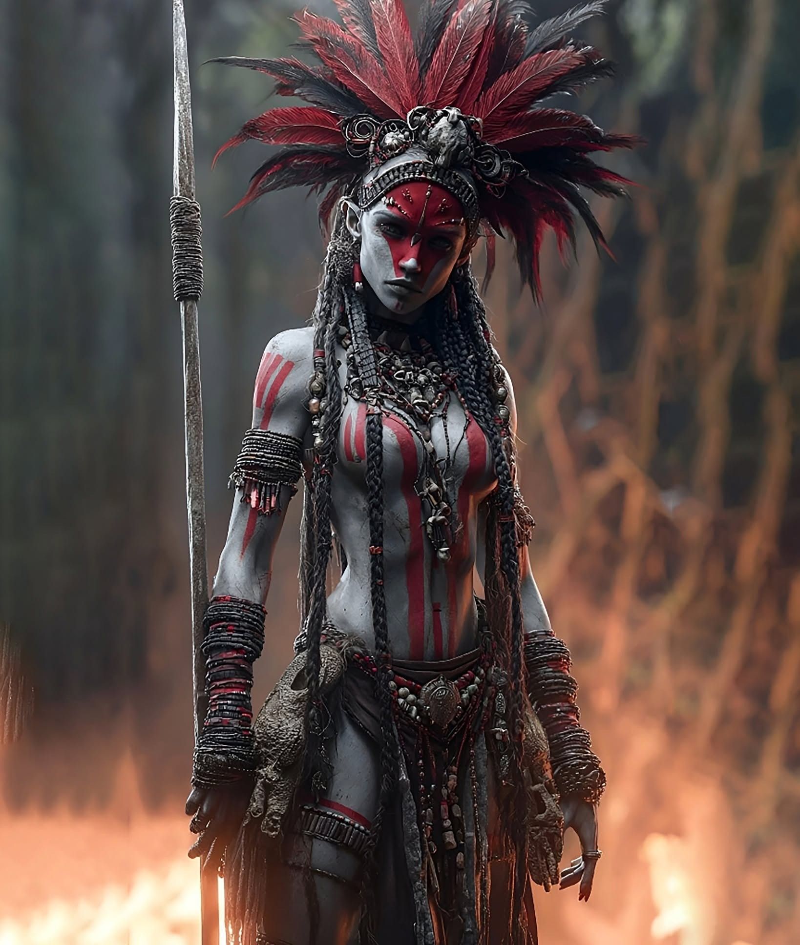 Warrior Queen of Fire and Shadow
