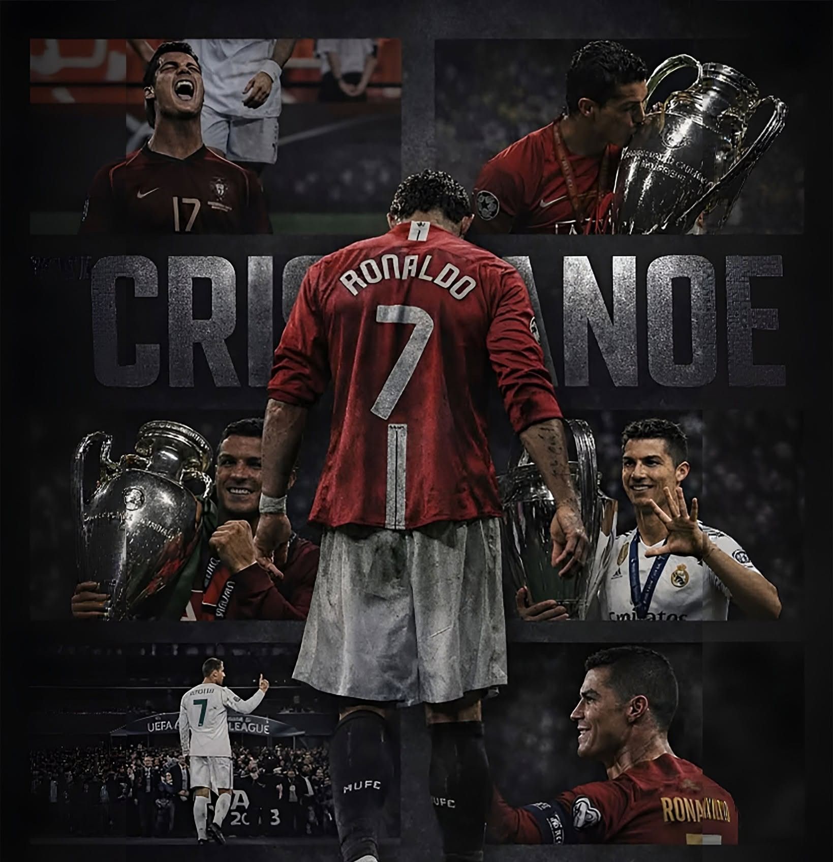 Cristiano Ronaldo: Dark Cinematic GOAT Tribute
