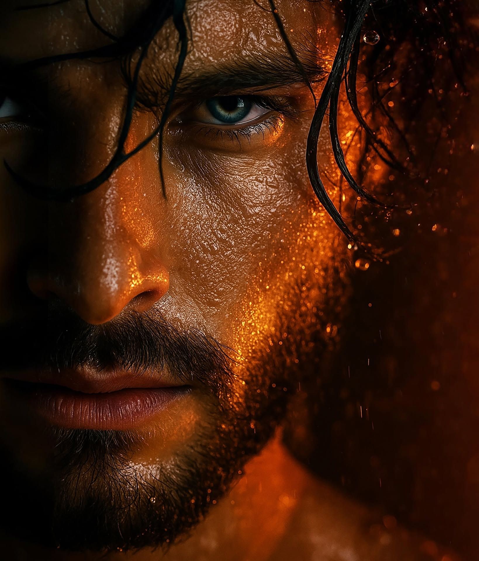 Fierce Gaze: Fire and Water Drama