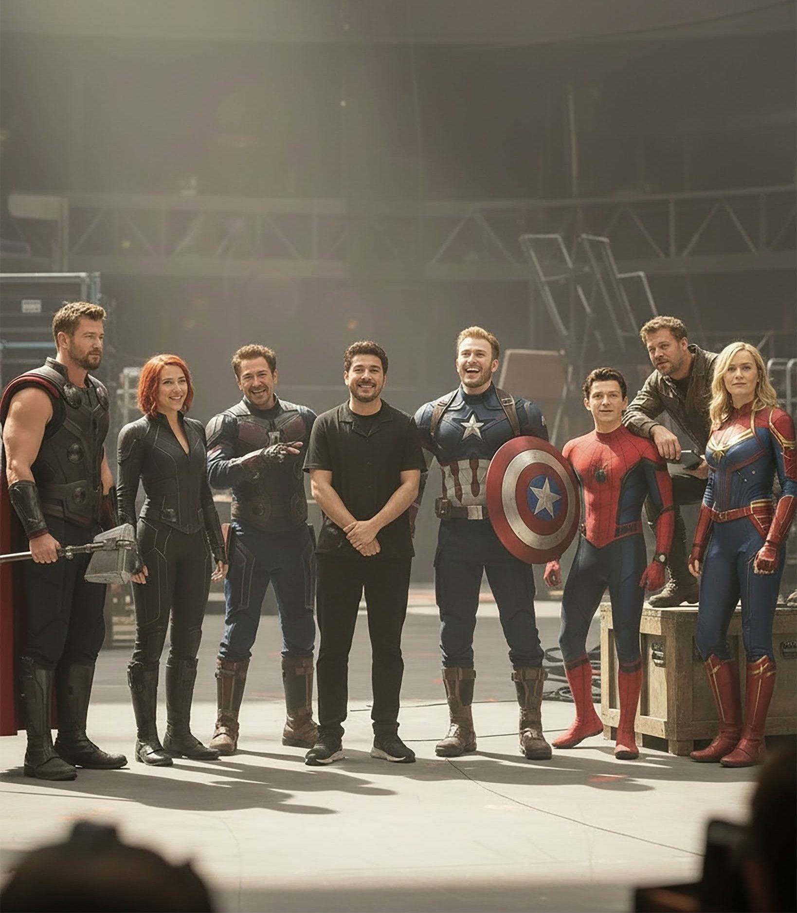 Superhero Set Wrap Photo