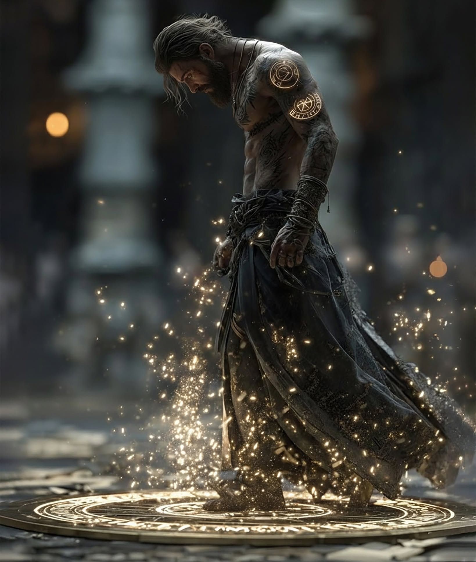 Arcane Temple Warrior's Quiet Resolve