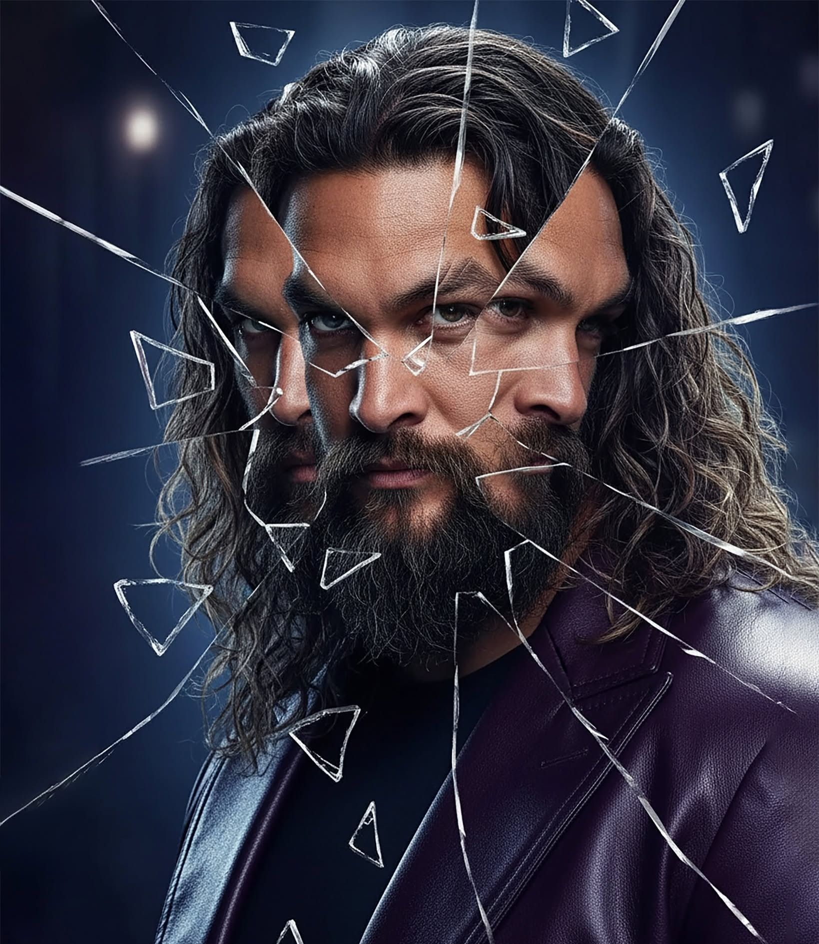 Fragmented Gaze: Cinematic Shattered Reflection