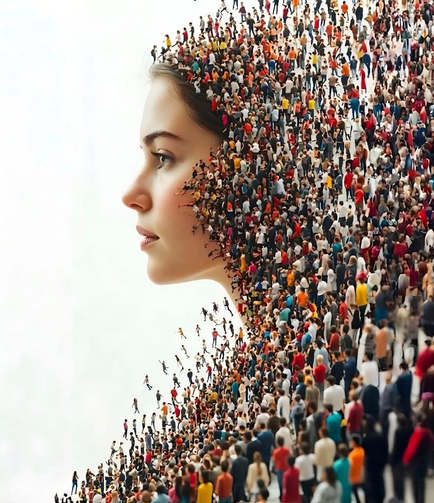 Individuality Dissolves Into Society