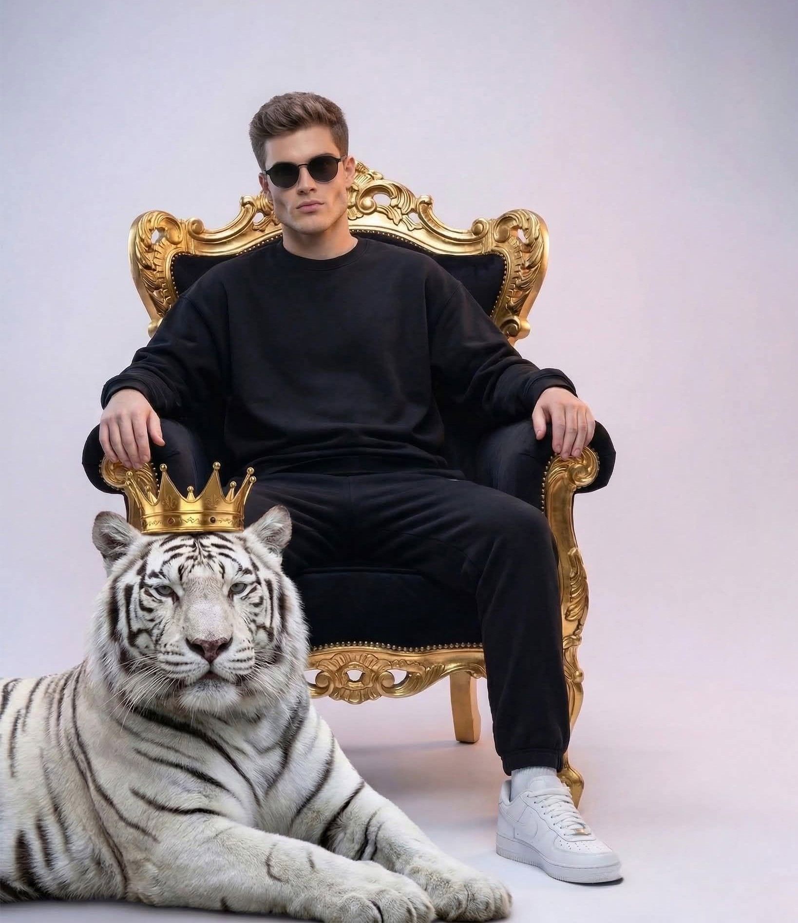 Black King, White Tiger, Golden Throne