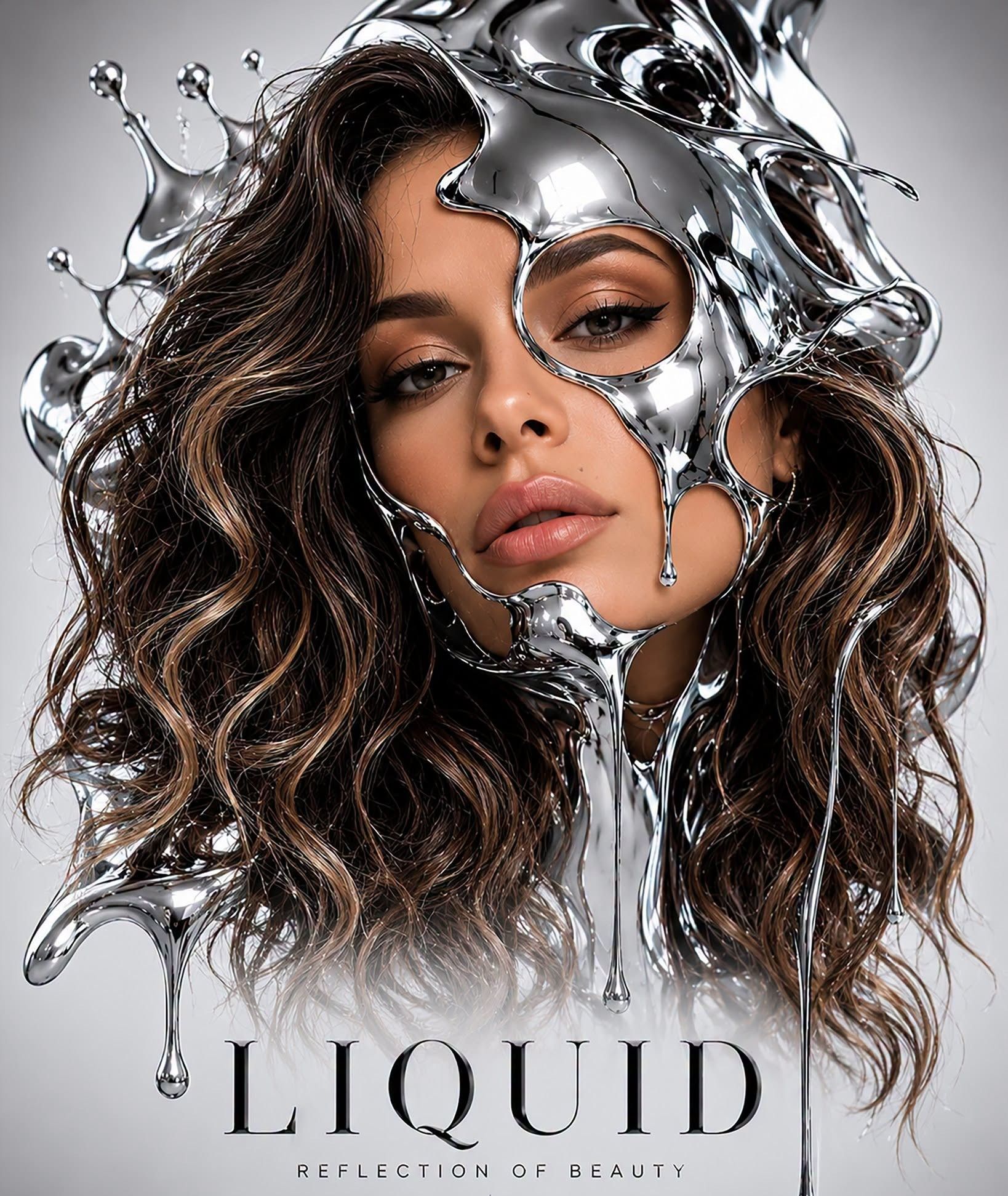 Liquid Chrome Luxury Beauty