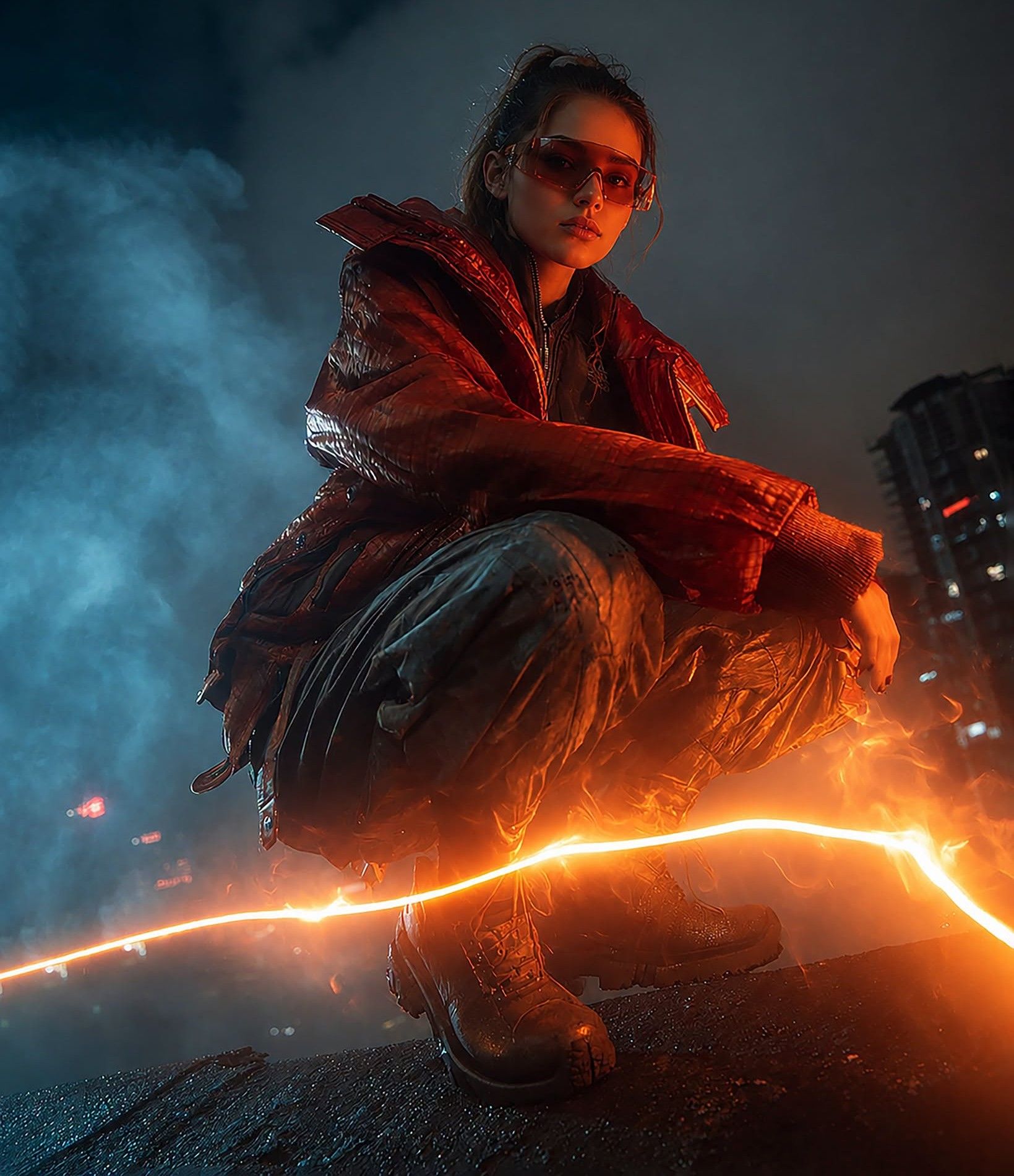 Cinematic Cyberpunk Red Puffer