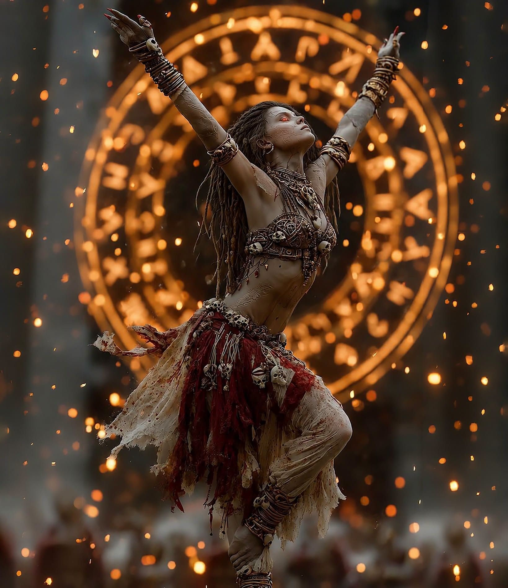 Crimson Flame Priestess Ritual