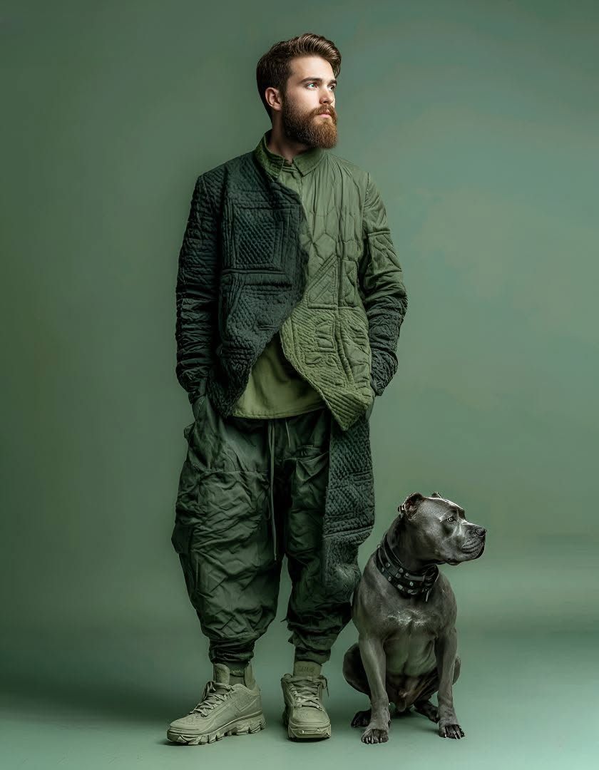 Modern Tactical Duo in Sage Green Studio