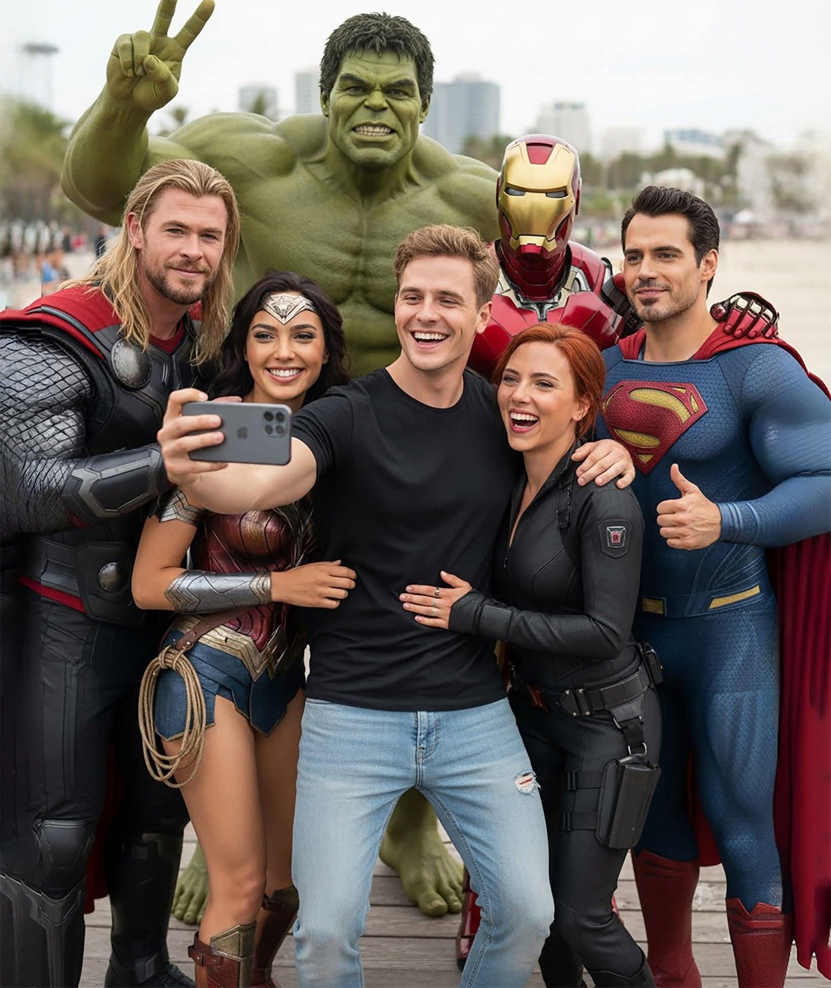 The Ultimate Crossover Selfie