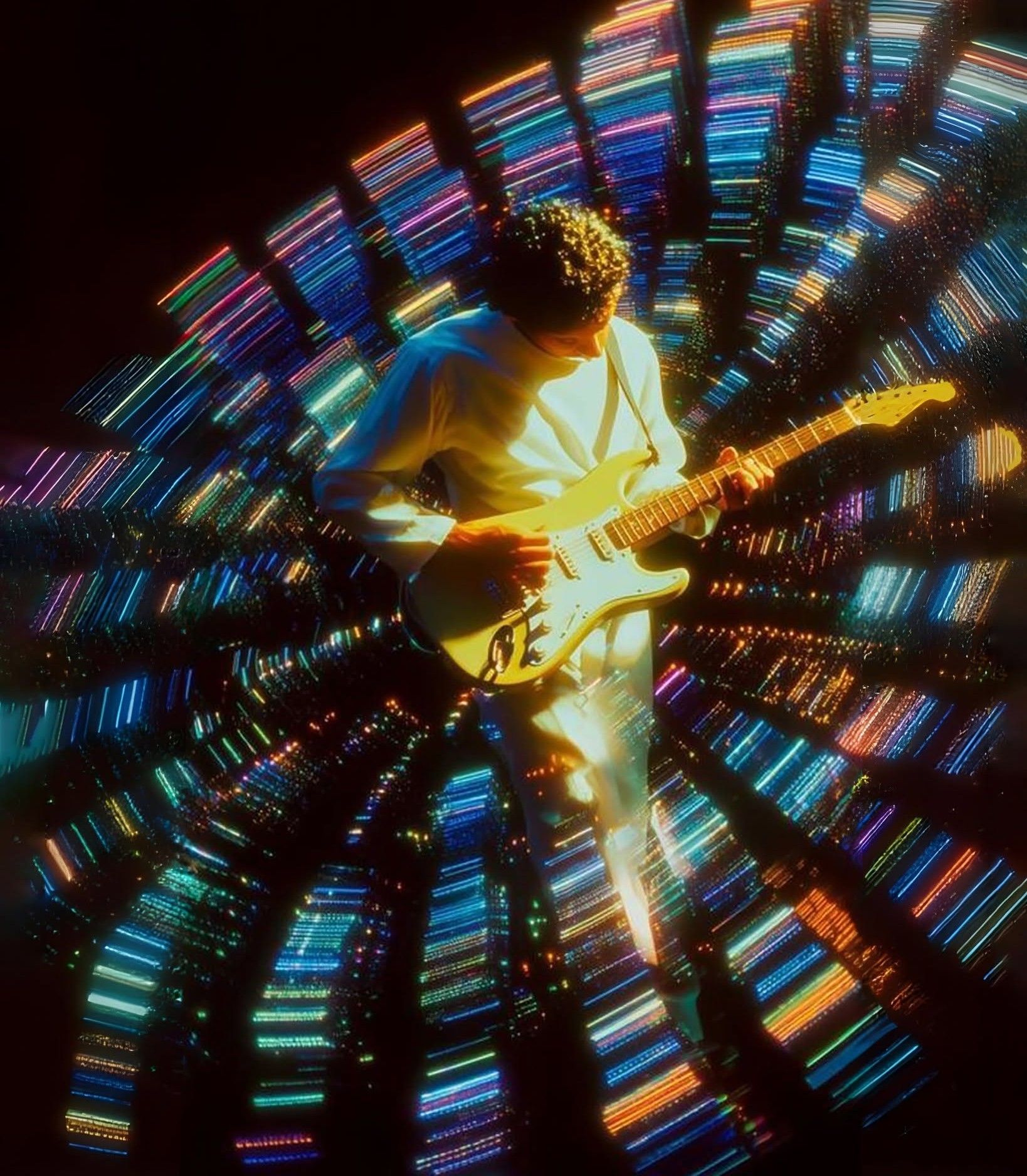 Electric Guitarist: Neon Sound Vortex