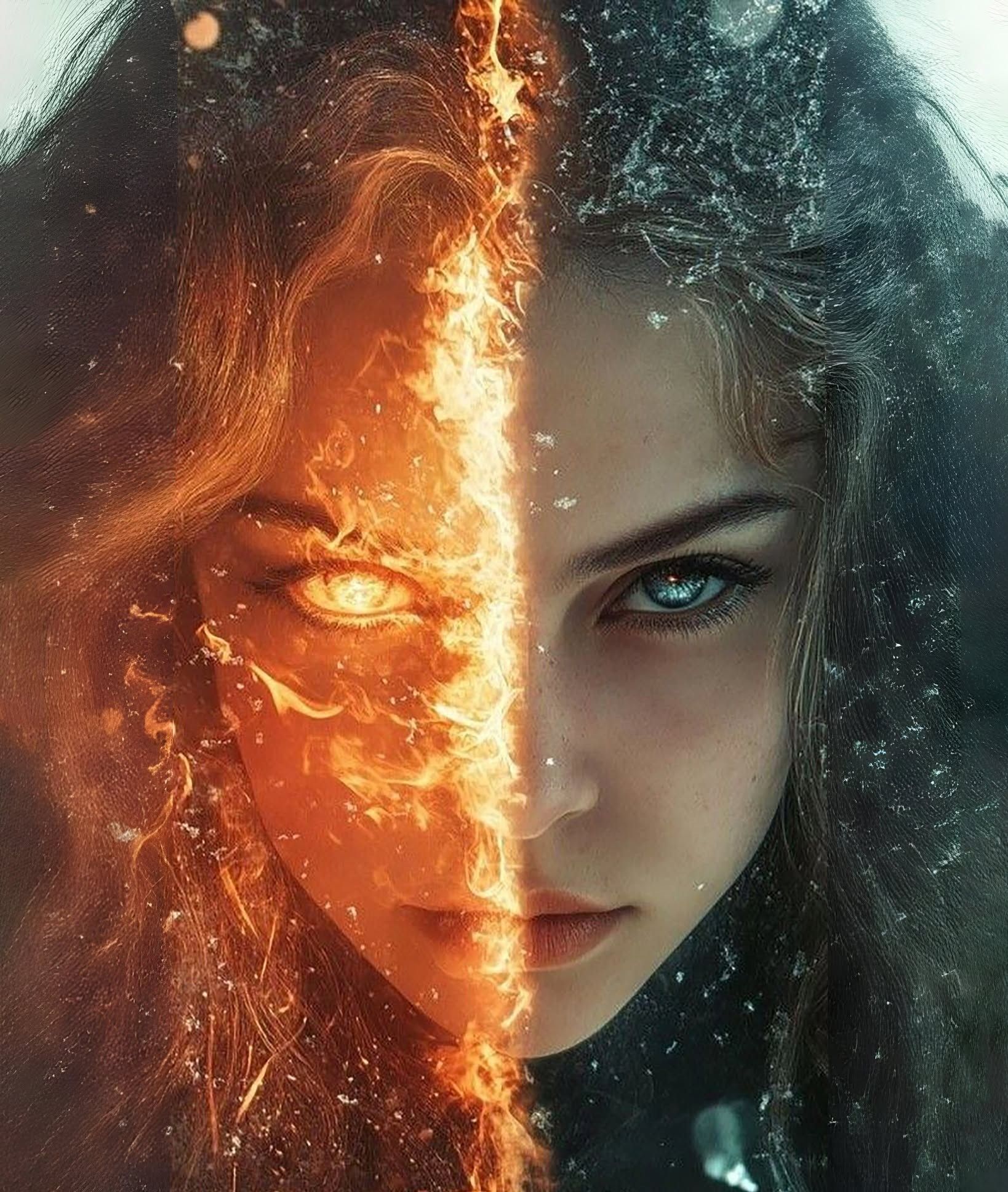 Cinematic Duality: Fire and Ice