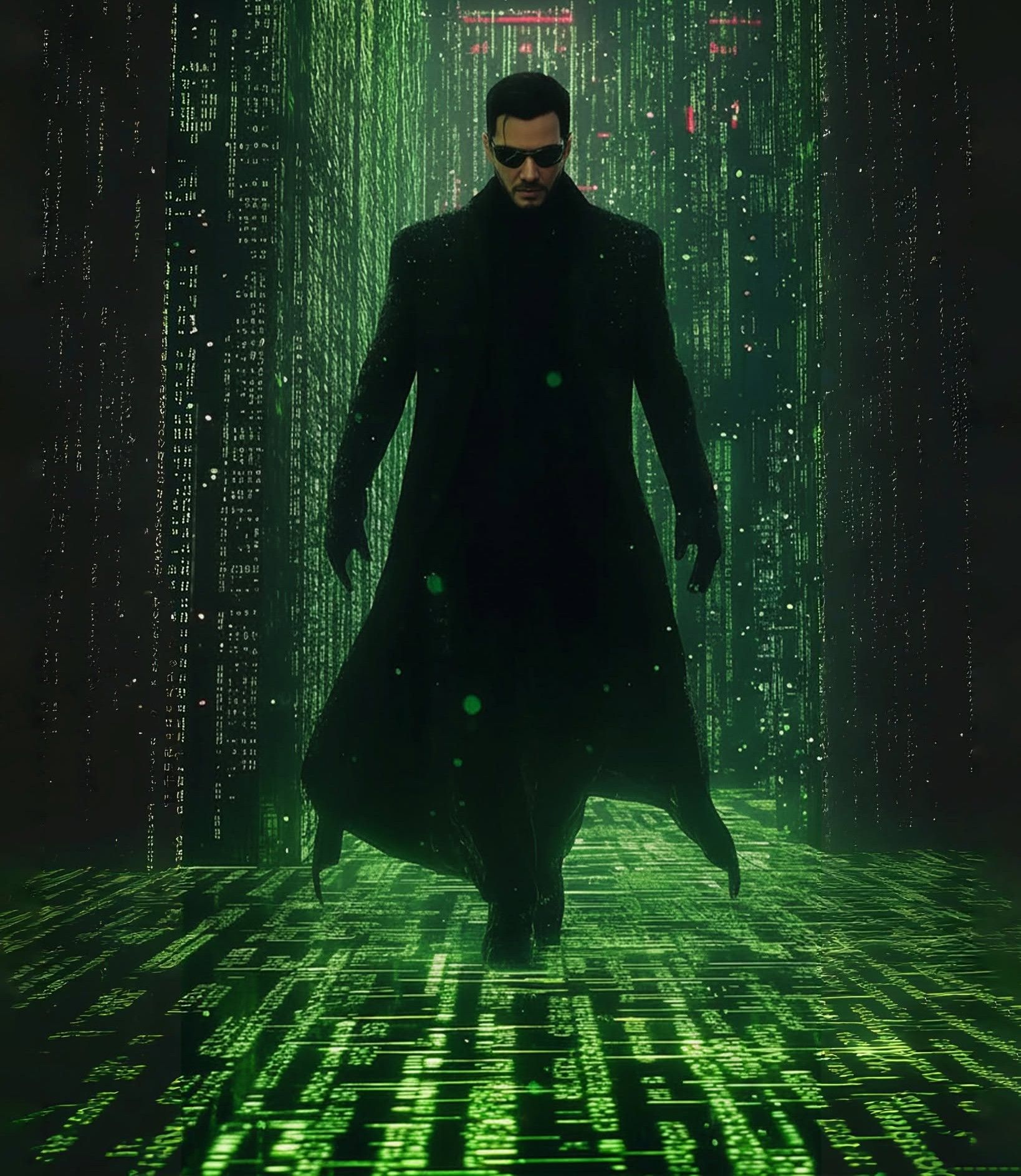 Matrix Code Runner