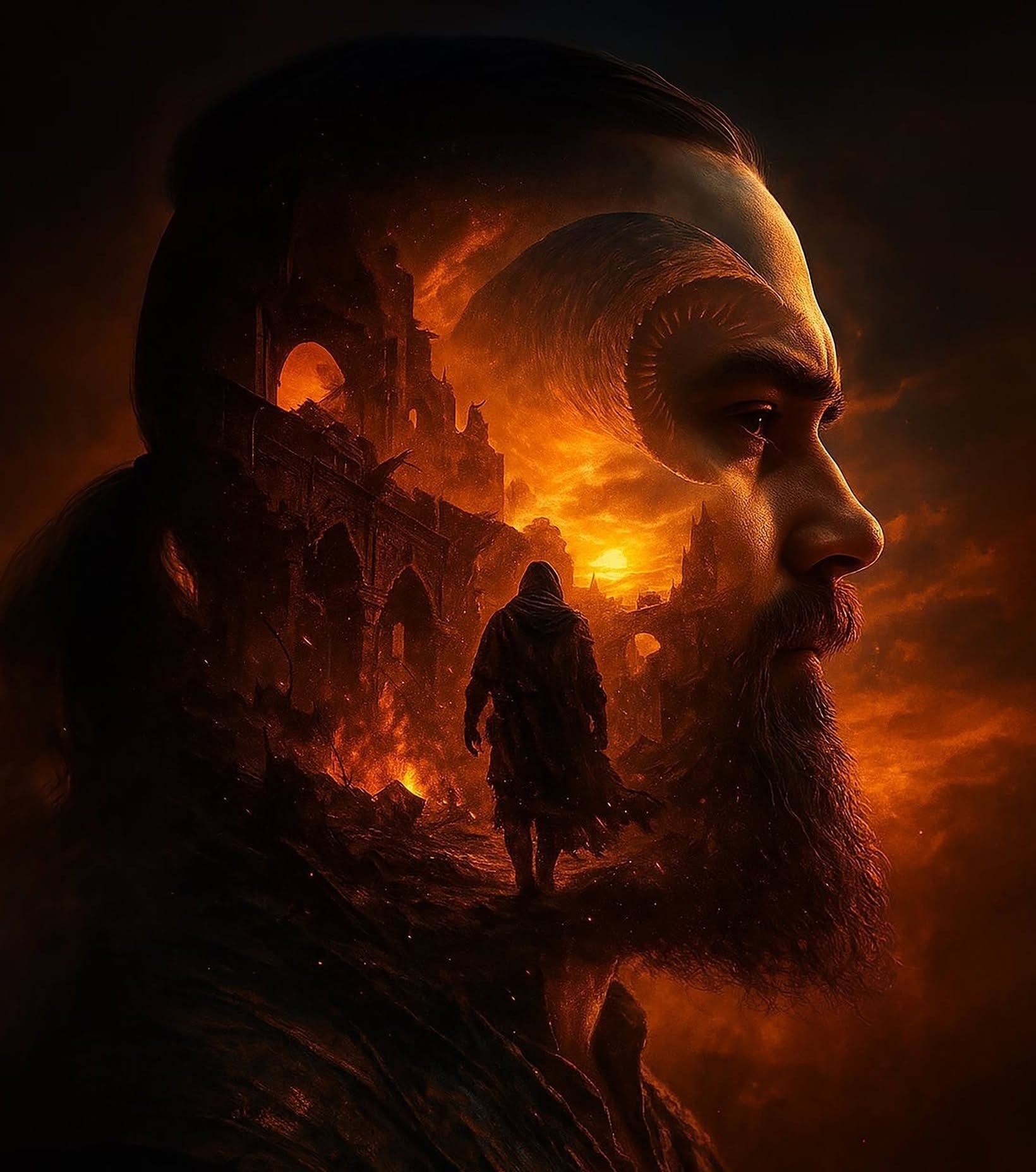 Apocalypse Within: Cinematic Silhouette