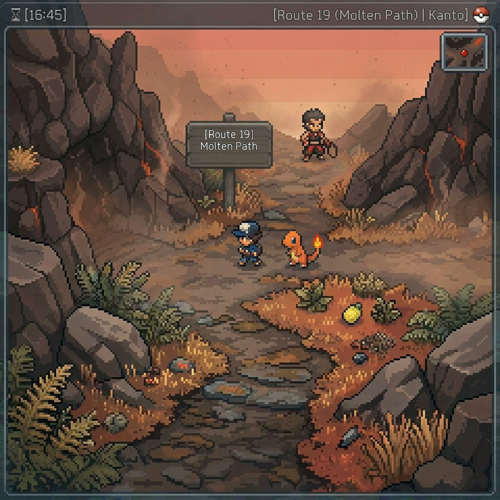 Kanto Pokemon New Location